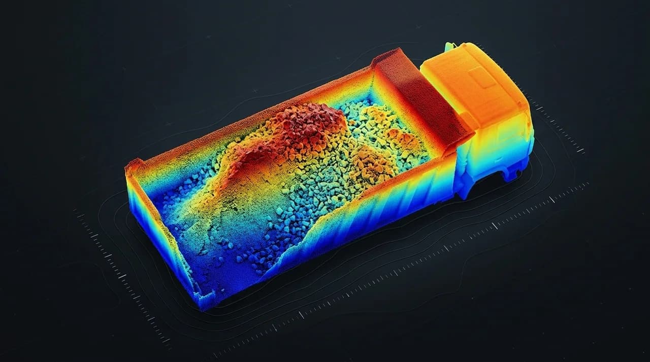 3D-реконструкция объёма груза в кузове самосвала — computer vision IQoko